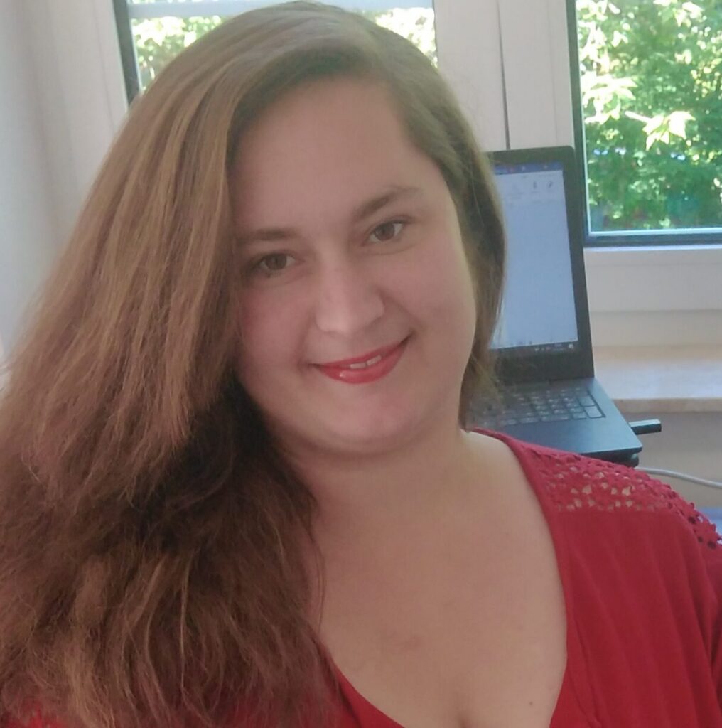 Texterin Sabine Moering